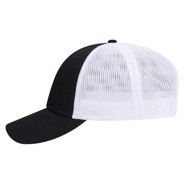 Cotton Canvas Mesh Back Low Profile Baseball Cap - Cotton Canvas Mesh Back Low Profile Baseball Cap - Image 41 of 54