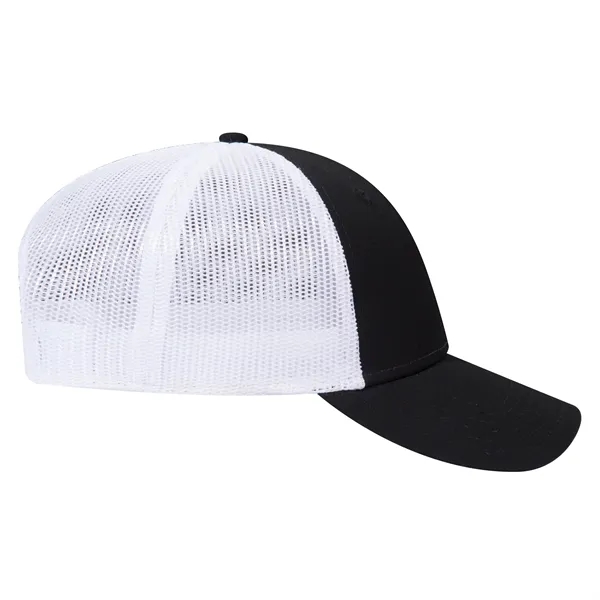 Cotton Canvas Mesh Back Low Profile Baseball Cap - Cotton Canvas Mesh Back Low Profile Baseball Cap - Image 42 of 54