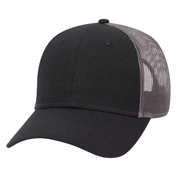 Cotton Canvas Mesh Back Low Profile Baseball Cap - Cotton Canvas Mesh Back Low Profile Baseball Cap - Image 46 of 54