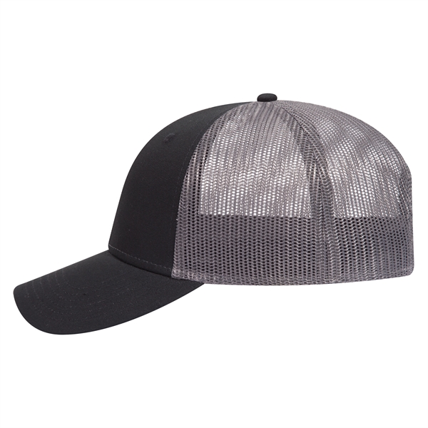 Cotton Canvas Mesh Back Low Profile Baseball Cap - Cotton Canvas Mesh Back Low Profile Baseball Cap - Image 47 of 54