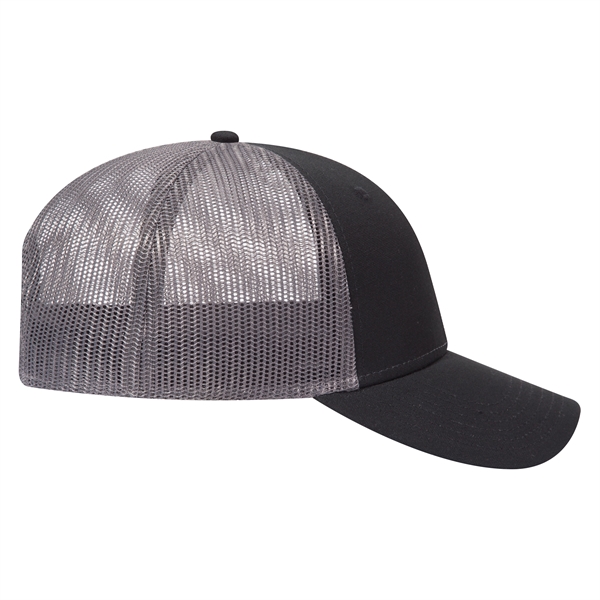 Cotton Canvas Mesh Back Low Profile Baseball Cap - Cotton Canvas Mesh Back Low Profile Baseball Cap - Image 48 of 54