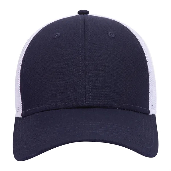 Cotton Canvas Mesh Back Low Profile Baseball Cap - Cotton Canvas Mesh Back Low Profile Baseball Cap - Image 51 of 54