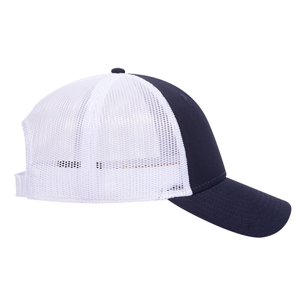 Cotton Canvas Mesh Back Low Profile Baseball Cap - Cotton Canvas Mesh Back Low Profile Baseball Cap - Image 54 of 54