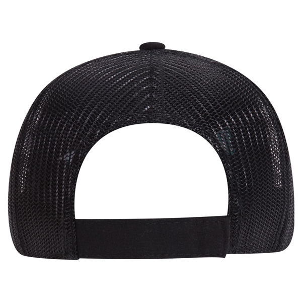 Comfy Cotton Jersey Knit 6 Panel Mesh Back Trucker Hat - Comfy Cotton Jersey Knit 6 Panel Mesh Back Trucker Hat - Image 7 of 21