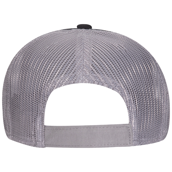 Comfy Cotton Jersey Knit 6 Panel Mesh Back Trucker Hat - Comfy Cotton Jersey Knit 6 Panel Mesh Back Trucker Hat - Image 17 of 21