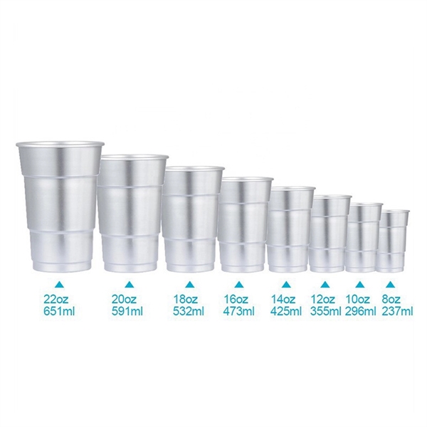 12OZ Reusable Aluminum Cup