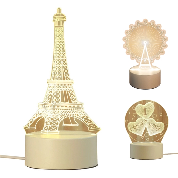 3D Acrylic Led Lamp - 3D Acrylic Led Lamp - Image 0 of 1