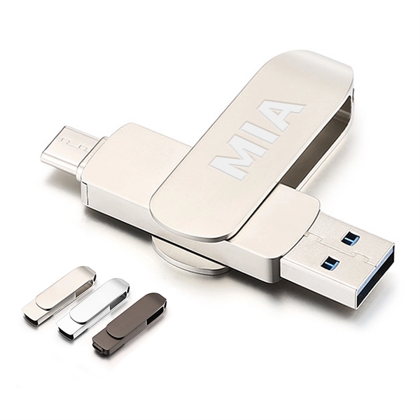 512 Gb 2 In 1 Typec & Usb Flash Driver - 512 Gb 2 In 1 Typec & Usb Flash Driver - Image 0 of 1