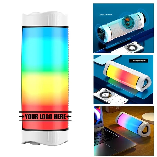 3D Wireless Colorful Bluetooth Speaker - 3D Wireless Colorful Bluetooth Speaker - Image 0 of 2