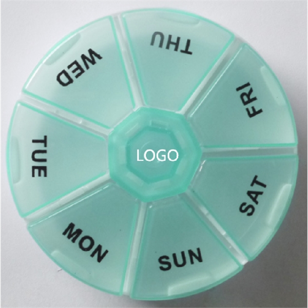 7-day Plastic Pill Box Case - 7-day Plastic Pill Box Case - Image 1 of 1