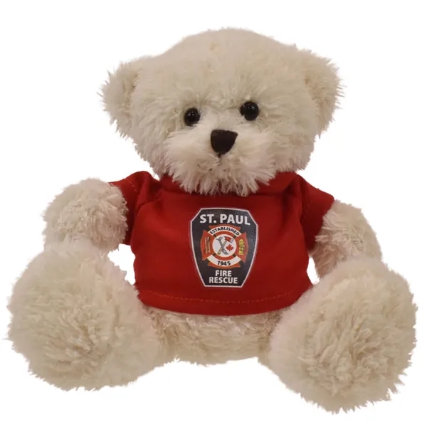 White 6" Mini Peyton Bear - White 6" Mini Peyton Bear - Image 0 of 16