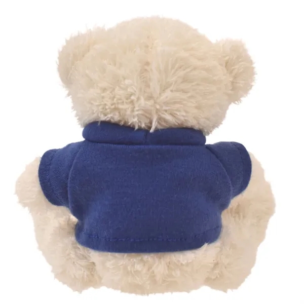 White 6" Mini Peyton Bear - White 6" Mini Peyton Bear - Image 9 of 16