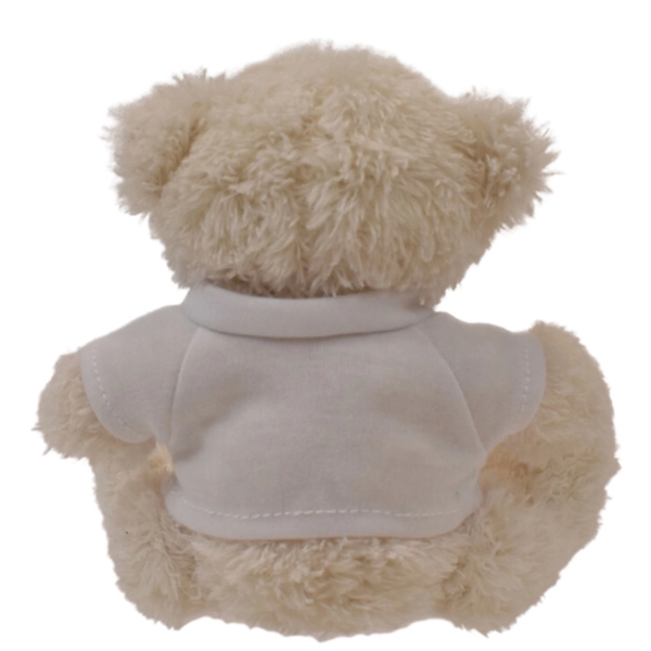 White 6" Mini Peyton Bear - White 6" Mini Peyton Bear - Image 11 of 16