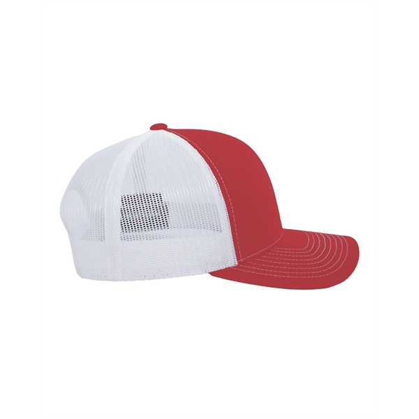 Pacific Headwear Contrast Stitch Trucker Snapback - Pacific Headwear Contrast Stitch Trucker Snapback - Image 21 of 58