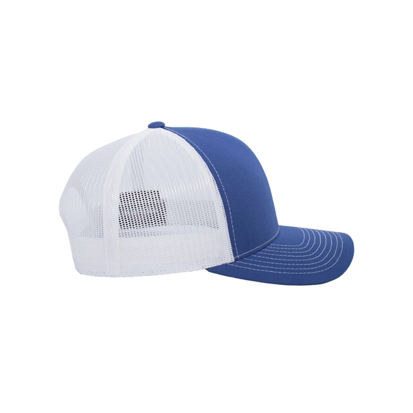 Pacific Headwear Contrast Stitch Trucker Snapback - Pacific Headwear Contrast Stitch Trucker Snapback - Image 26 of 58