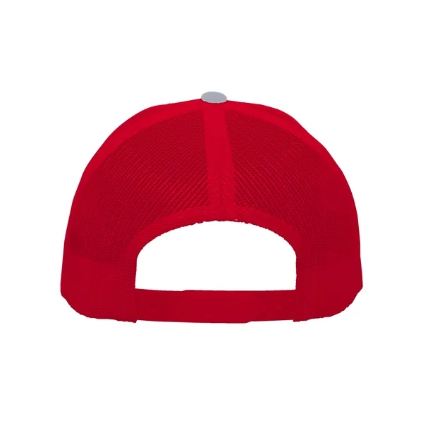 Pacific Headwear Contrast Stitch Trucker Snapback - Pacific Headwear Contrast Stitch Trucker Snapback - Image 29 of 58