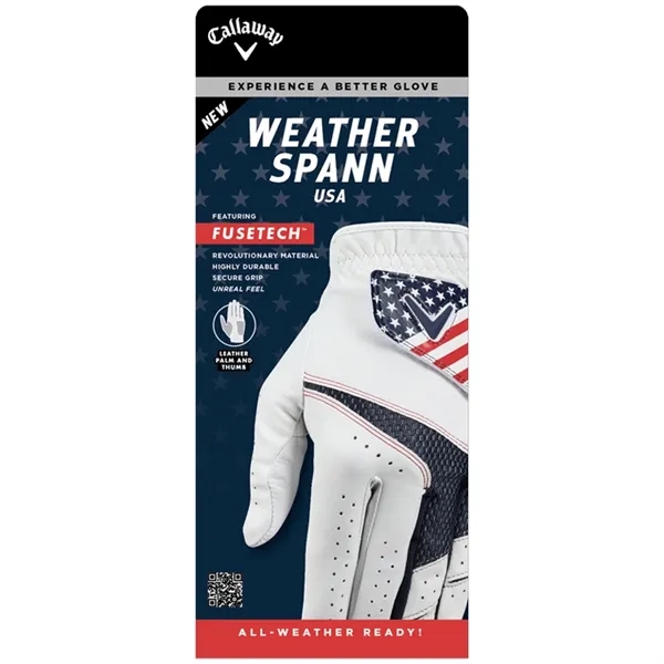 Callaway USA Weather Spann Golf Glove - Callaway USA Weather Spann Golf Glove - Image 2 of 2