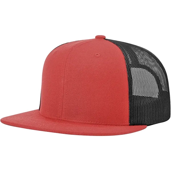 Richardson 511 Snapback Wool Blend Flatbill Trucker Hat - Richardson 511 Snapback Wool Blend Flatbill Trucker Hat - Image 8 of 20