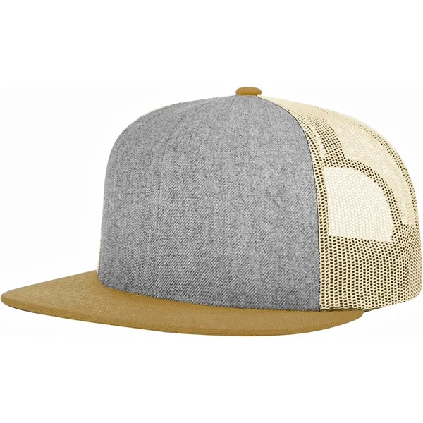 Richardson 511 Snapback Wool Blend Flatbill Trucker Hat - Richardson 511 Snapback Wool Blend Flatbill Trucker Hat - Image 14 of 20