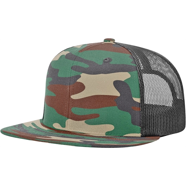 Richardson 511 Snapback Wool Blend Flatbill Trucker Hat - Richardson 511 Snapback Wool Blend Flatbill Trucker Hat - Image 15 of 20