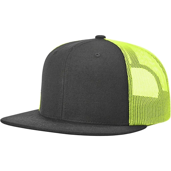 Richardson 511 Snapback Wool Blend Flatbill Trucker Hat - Richardson 511 Snapback Wool Blend Flatbill Trucker Hat - Image 18 of 20