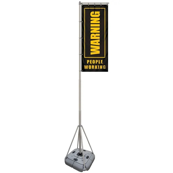 8' Giant Flagpole Kit Double Sided - 8' Giant Flagpole Kit Double Sided - Image 1 of 14