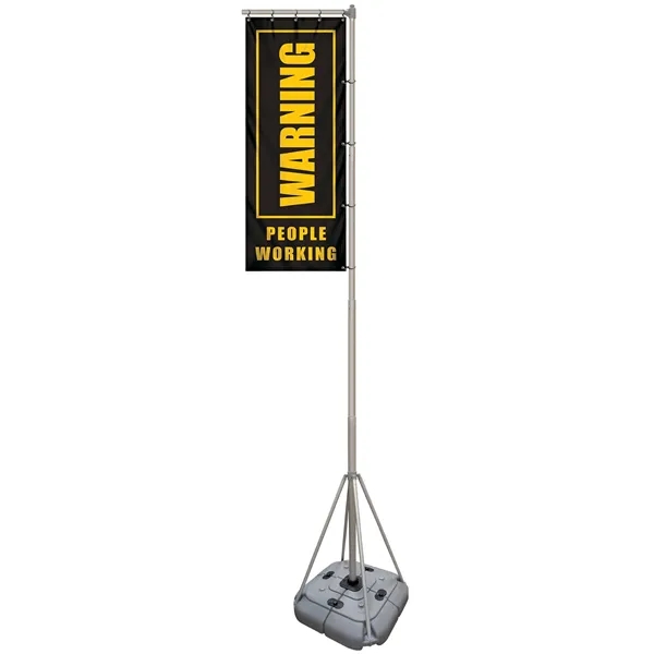 8' Giant Flagpole Kit Double Sided - 8' Giant Flagpole Kit Double Sided - Image 3 of 14