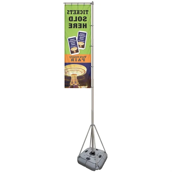 10' Giant Flagpole Kit - 10' Giant Flagpole Kit - Image 1 of 13