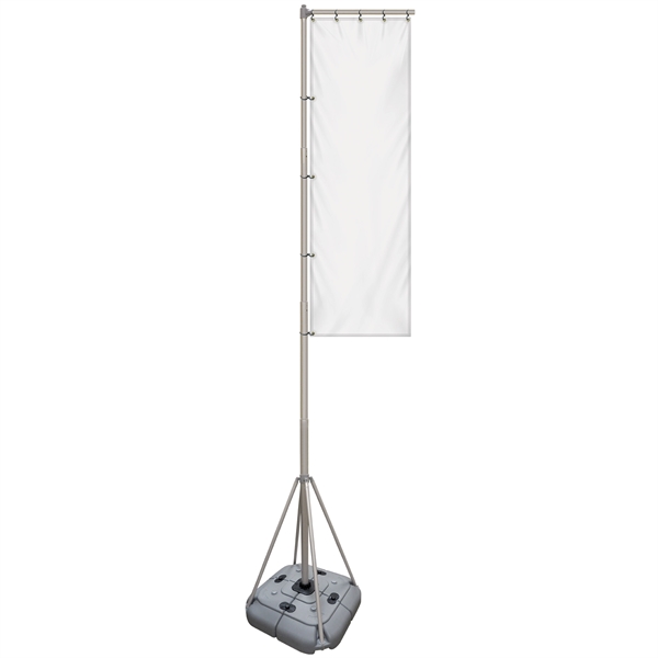 10' Giant Flagpole Kit Double Sided - 10' Giant Flagpole Kit Double Sided - Image 2 of 14