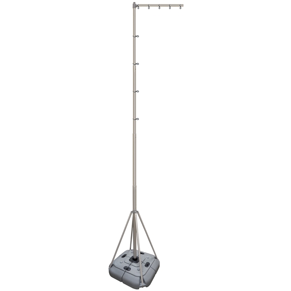 10' Giant Flagpole Kit Double Sided - 10' Giant Flagpole Kit Double Sided - Image 8 of 14