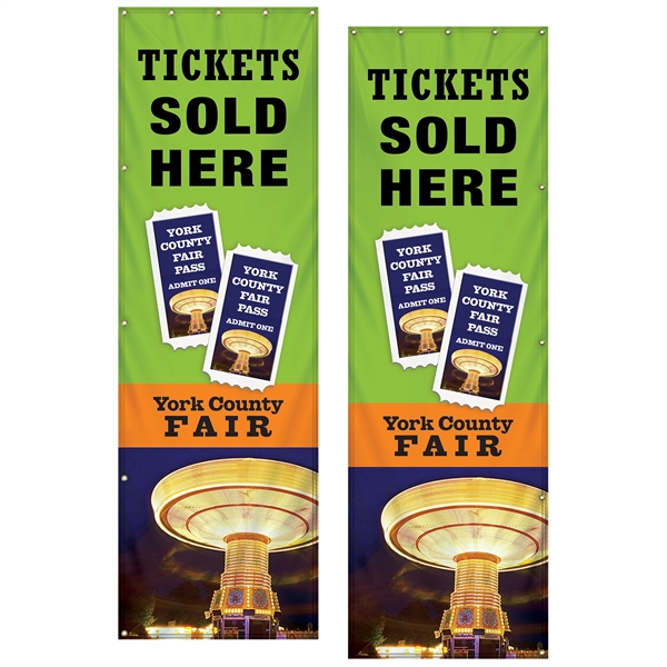 10' Giant Flagpole Replacement Banner Double Sided - 10' Giant Flagpole Replacement Banner Double Sided - Image 0 of 8