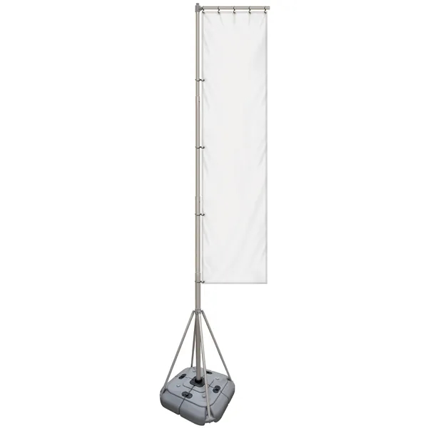 13' Giant Flagpole Kit Double Sided - 13' Giant Flagpole Kit Double Sided - Image 2 of 13