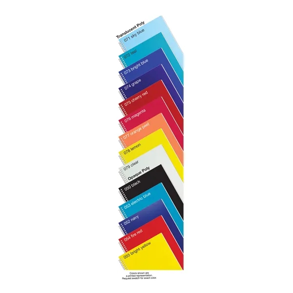 Econo Poly Cover Notebook - Econo Poly Cover Notebook - Image 1 of 1