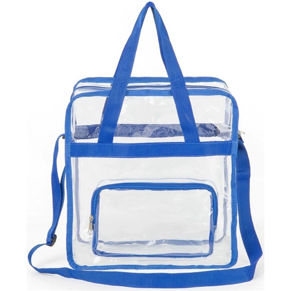 Stadium Approved Transparent Tote Bag (11" X 12" X 6") - Stadium Approved Transparent Tote Bag (11" X 12" X 6") - Image 11 of 15