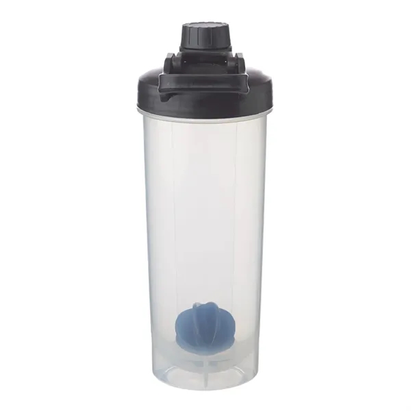 Plastic 24 Oz Shaker Bottles With Mixer - Plastic 24 Oz Shaker Bottles With Mixer - Image 7 of 8