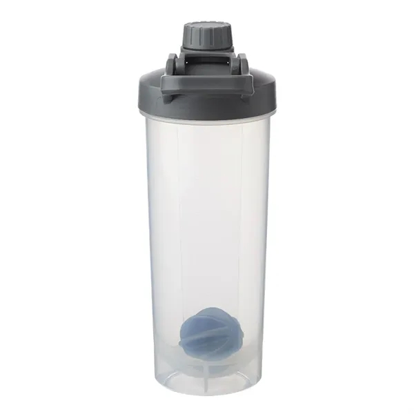Plastic 24 Oz Shaker Bottles With Mixer - Plastic 24 Oz Shaker Bottles With Mixer - Image 3 of 8