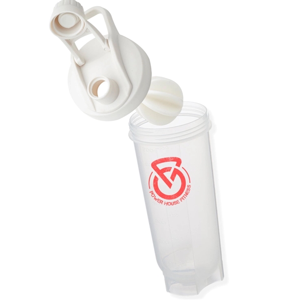 Plastic 24 Oz Shaker Bottles With Mixer - Plastic 24 Oz Shaker Bottles With Mixer - Image 8 of 8