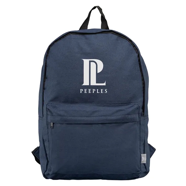 Glasgow - RPET 300D Poly Canvas Backpack - Glasgow - RPET 300D Poly Canvas Backpack - Image 1 of 2