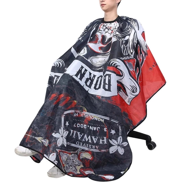 Sublimation Barber Cape Salon Apron - Sublimation Barber Cape Salon Apron - Image 2 of 2