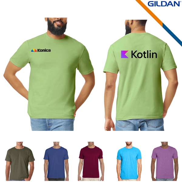 Gildan® 4.5 oz 100% Cotton Preshrunk Tees - Gildan® 4.5 oz 100% Cotton Preshrunk Tees - Image 0 of 10