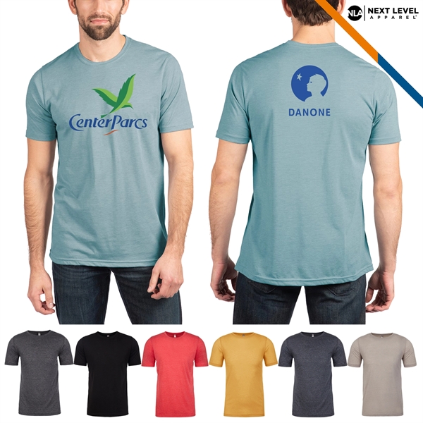 Next Level® 3.7 Oz. 65/35% Poly/Cotton Men Tees - Next Level® 3.7 Oz. 65/35% Poly/Cotton Men Tees - Image 0 of 4
