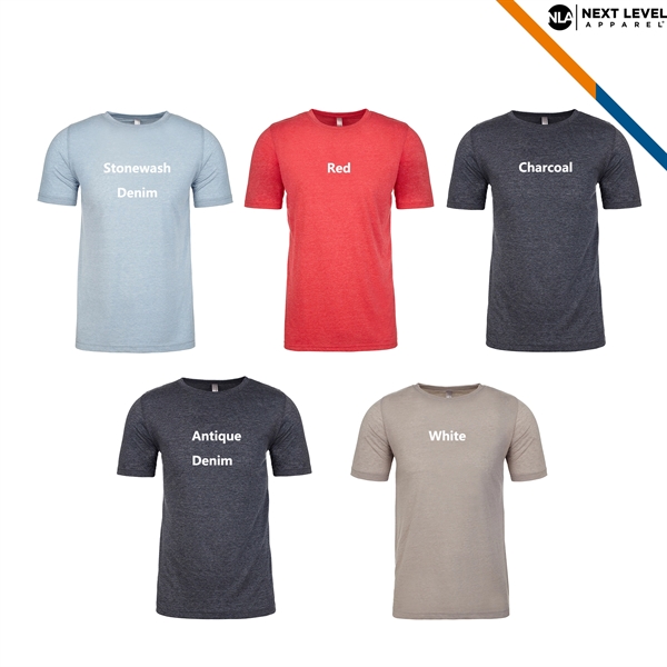 Next Level® 3.7 Oz. 65/35% Poly/Cotton Men Tees - Next Level® 3.7 Oz. 65/35% Poly/Cotton Men Tees - Image 4 of 4