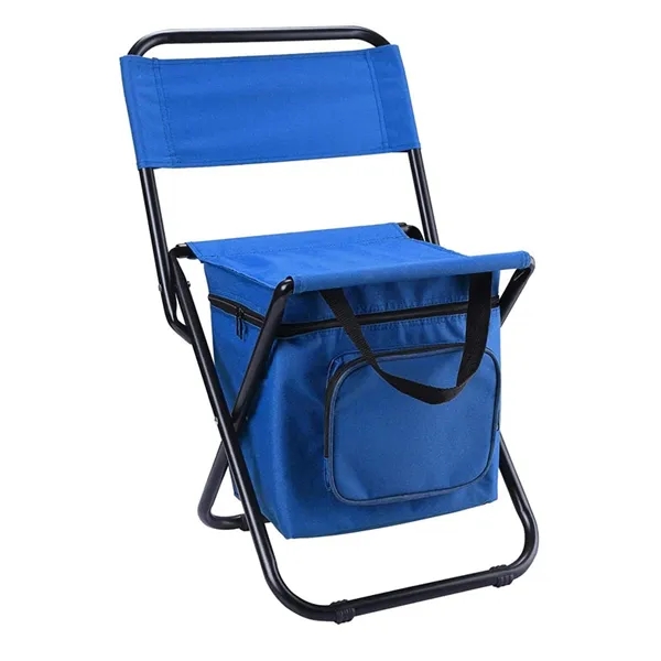 Foldable Fishing Chair with Cooler Bag - Foldable Fishing Chair with Cooler Bag - Image 4 of 6