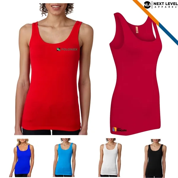 Next Level® 4.3 oz Tri-Blend Ladies Tank Tops - Next Level® 4.3 oz Tri-Blend Ladies Tank Tops - Image 1 of 4