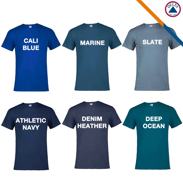 Delta Apparel® 5.2 oz 100% Pro Weight Cotton T-shirts - Delta Apparel® 5.2 oz 100% Pro Weight Cotton T-shirts - Image 5 of 13