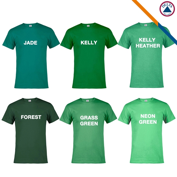 Delta Apparel® 5.2 oz 100% Pro Weight Cotton T-shirts - Delta Apparel® 5.2 oz 100% Pro Weight Cotton T-shirts - Image 7 of 13