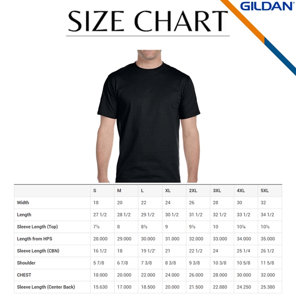 Gildan® 5.6 Oz Cotton/Polyester Moisture Wicking T-Shirts - Gildan® 5.6 Oz Cotton/Polyester Moisture Wicking T-Shirts - Image 2 of 7