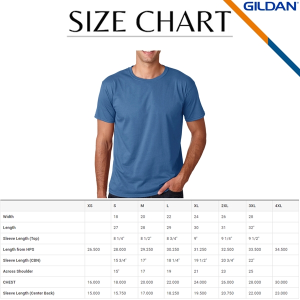 Gildan® 4.5 oz 100% Cotton Preshrunk Tees - Gildan® 4.5 oz 100% Cotton Preshrunk Tees - Image 2 of 10