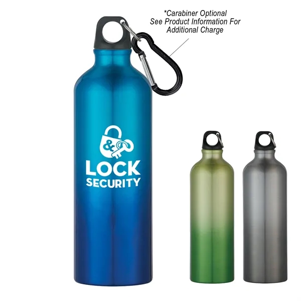 25 Oz. Aluminum Gradient Bike Bottle - 25 Oz. Aluminum Gradient Bike Bottle - Image 0 of 7