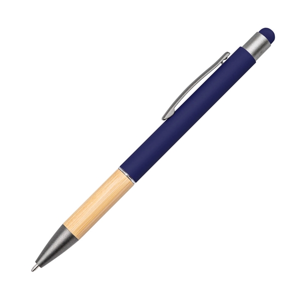 Assia Metal Pen w/Bamboo Grip & Black Refill - Assia Metal Pen w/Bamboo Grip & Black Refill - Image 2 of 13